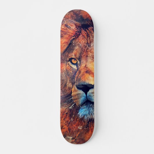 Skateboard #skateboard de #lion de lion de planche à (Devant)