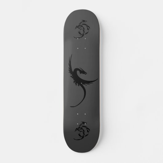 Skateboard Skateboard, Dragon scateboard, conception de mur d (Recto)