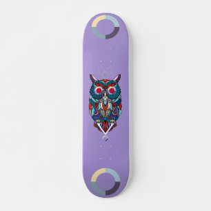 Skateboard Skateboard, hibou