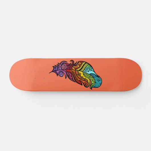 Skateboard Skateboard, Plume (Horz)