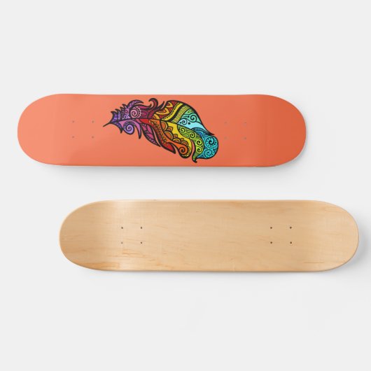 Skateboard Skateboard, Plume (Horz)