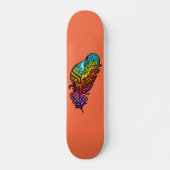 Skateboard Skateboard, Plume (Devant)
