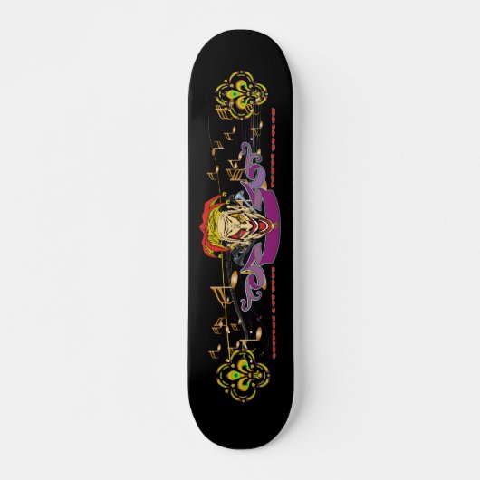 Skateboard Skateboard-The-Joker-set-1-Black (Devant)