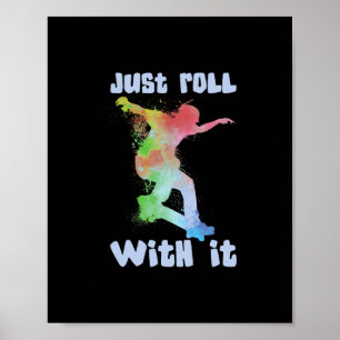 Skateboard Skateboarder - Skateboarden Skater Poster