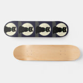 SKATEBOARD SKATEBOARDS BLACK CHAT LÉGER (Horz)
