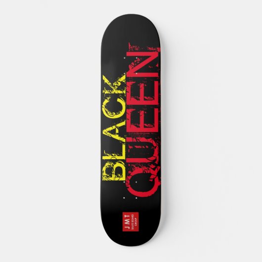 SKATEBOARD SKATEBOARDS BLACK QUEEN / SKATEBOARDS JMT (Recto)