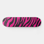 Skateboard Skateboards cool pour filles rose noir Zebra Strip (Horz)