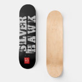 SKATEBOARD SKATEBOARDS D'ARGENT HAWK (Recto)