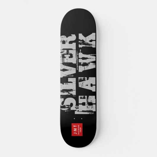 SKATEBOARD SKATEBOARDS D'ARGENT HAWK (Recto)