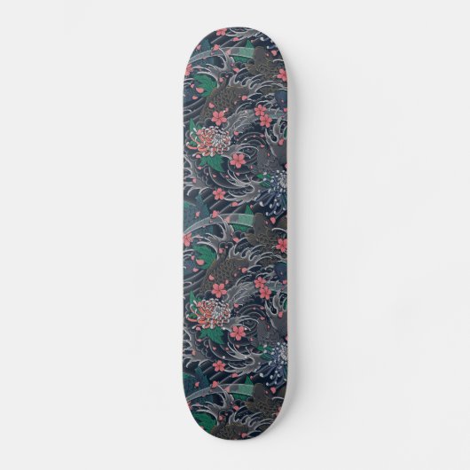 Skateboard Skateboards Japonais toile imprimé (Recto)