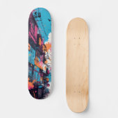 Skateboard Skateboards Neon Pulse : Illuminez votre chemin av (Recto)