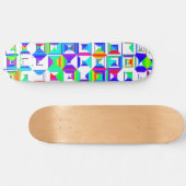 SKATEBOARD SKATEBOARDS PROFESSIONNELS - CARRÉS RAINBOW - RAD (Horz)