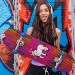 SKATEBOARD SKATEBOARDS UNICORN ROSE POUR LES FILLES<br><div class="desc">SKATEBOARD UNICORN</div>