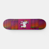 SKATEBOARD SKATEBOARDS UNICORN ROSE POUR LES FILLES (Horz)