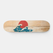 Skateboard Skateboards vagues Japon bois (Horz)