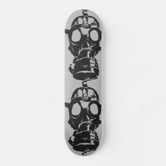 SKATEBOARD SKATEBOIRE DE MASQUE DE GAZ (Recto)