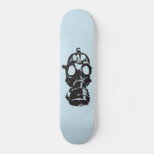 SKATEBOARD SKATEBOIRE DE MASQUE DE GAZ (Recto)
