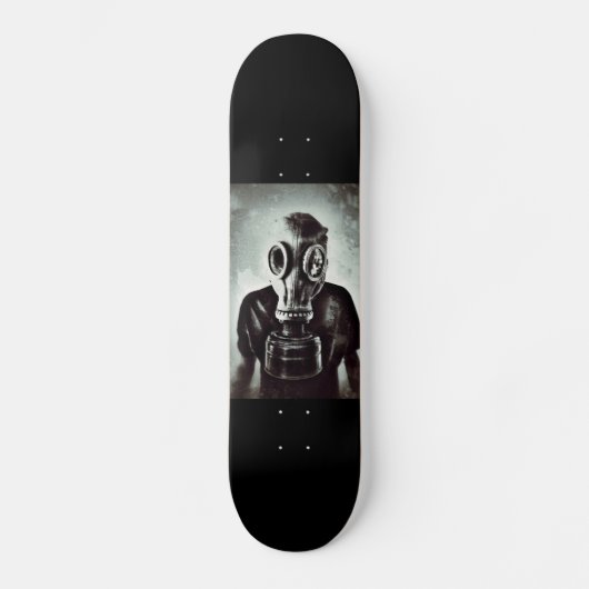 SKATEBOARD SKATEBOIRE DE MASQUE DE GAZ (Recto)