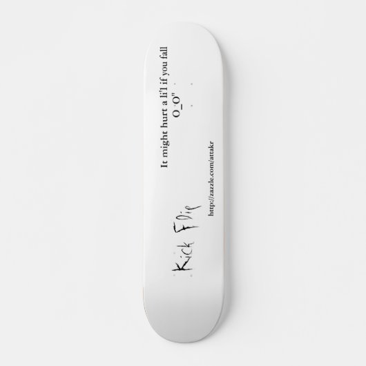 Skateboard Skatebord fait sur commande (Devant)