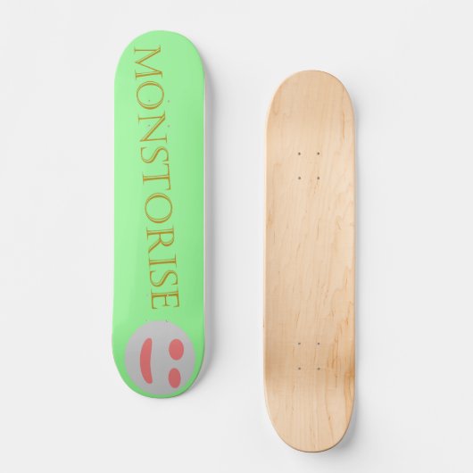 SKATEBOARD SKATEBOT MONSTORISE (Recto)