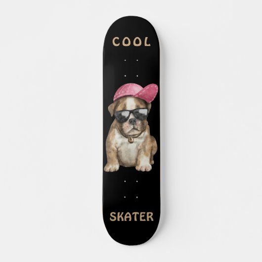 Skateboard SKATER DOG cool (Devant)