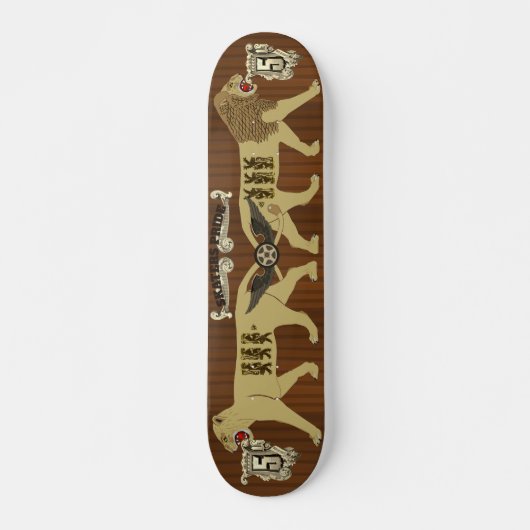 Skateboard Skaters Pride Lion Art Edition Skateboards (Devant)