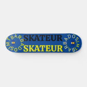 Skateboard SKATEUR 7 3/4" Planche De Patinage (Horz)