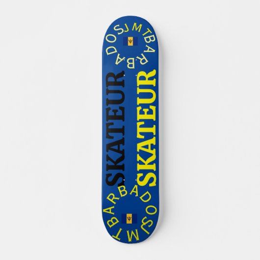 Skateboard SKATEUR 7 3/4" Planche De Patinage (Devant)