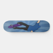 Skateboard Skating Past You (Horz)