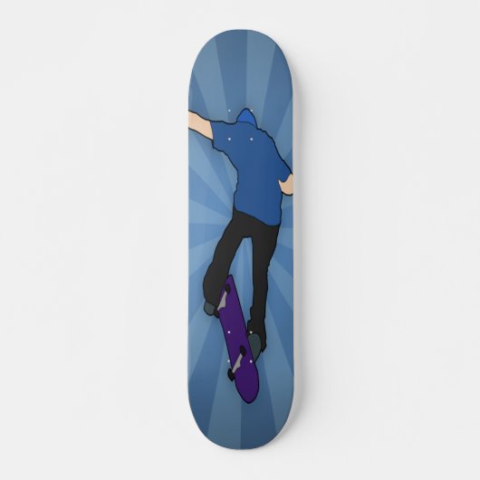 Skateboard Skating Past You (Devant)