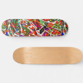 Skateboard SKB_013 Plate-forme de peinture Art Patinage Deck (Horz)