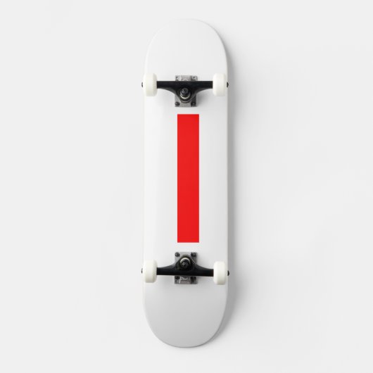 Skateboard Skboard Créez votre propre RED personnalisé (Recto)