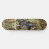 SKATEBOARD SKELETON PERSONNALISÉE PIRATE HERO (Horz)
