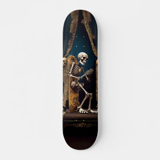Skateboard Skeleton Skateboarder (Devant)