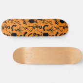 Skateboard Skeletons d'Halloween Macabre Dance (Horz)