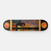 Skateboard Ski Cowboy (Horz)