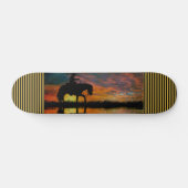 Skateboard Ski Cowboy (Horz)