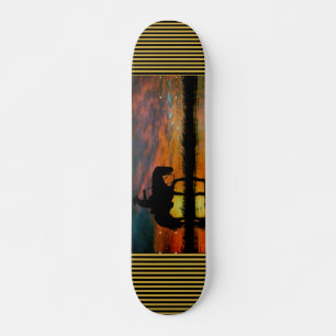 Skateboard Ski Cowboy