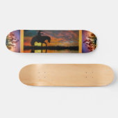 Skateboard Ski Cowboy (Horz)