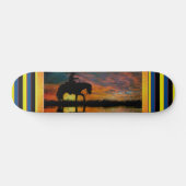 Skateboard Ski Cowboy (Horz)