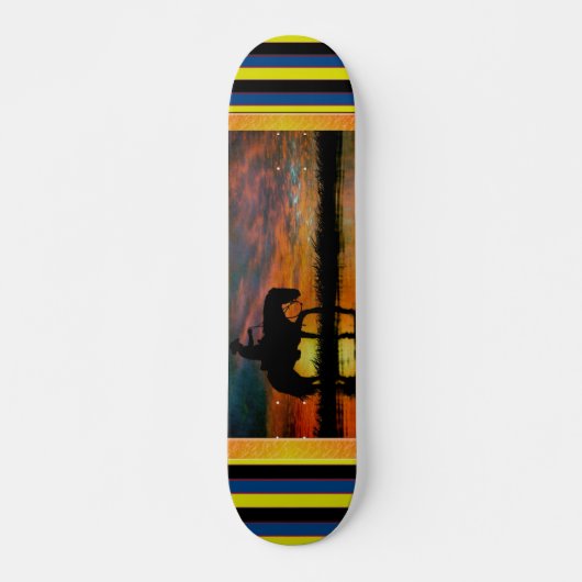 Skateboard Ski Cowboy (Devant)