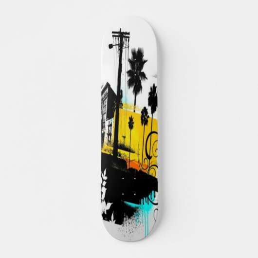 Skateboard Ski de la ville d'été (Devant)