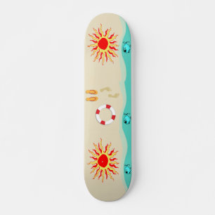 Skateboard Ski Fun Summer
