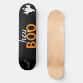 Skateboard Ski - hey BOO Ghost / Bats Black (Recto)