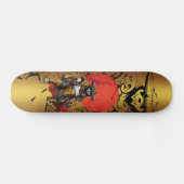 Skateboard Ski Panda samouraï (Horz)