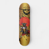 Skateboard Ski Panda samouraï (Recto)