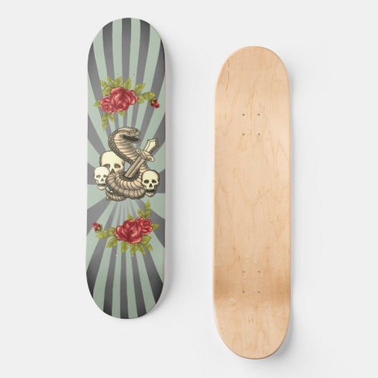Skateboard Ski Rose King Cobra (Recto)