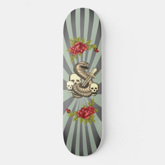 Skateboard Ski Rose King Cobra (Recto)