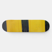 Skateboard Ski "School Bus" (Horz)