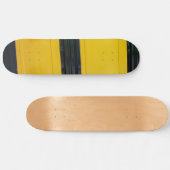Skateboard Ski "School Bus" (Horz)